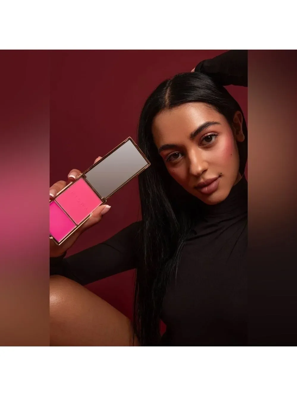 Brand New! Bisha Essential Duo Dubai Colorway Crème + Powder Blush Set